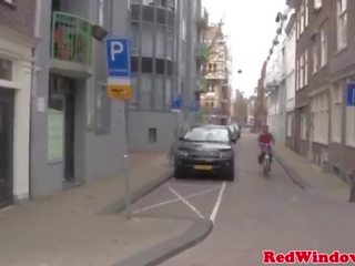 Young dutch slut fucks an old man silly