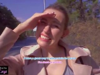 Public Agent Pickup 18 femme fatale for Pizza &sol; Outdoor sex clip and Sloppy Blowjob