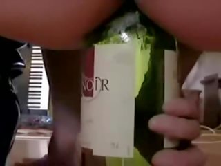 My married wife eve wet pussy and anal penetration rectumplay with a bottle of wine